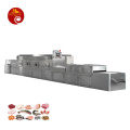 High Efficiency Diced Chicken Microwave Drying Dehydration Equipment